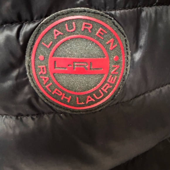NWOT Lauren Active-Ralph Lauren Black Puffer Coat - Picture 3 of 5